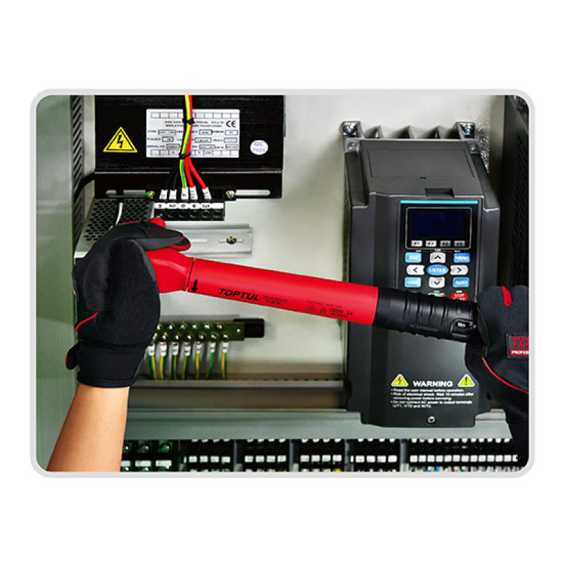 Ключ динамометрический 3/8" 10-50Нм изолированный 1000В VDE ANVA1205V4 TOPTUL