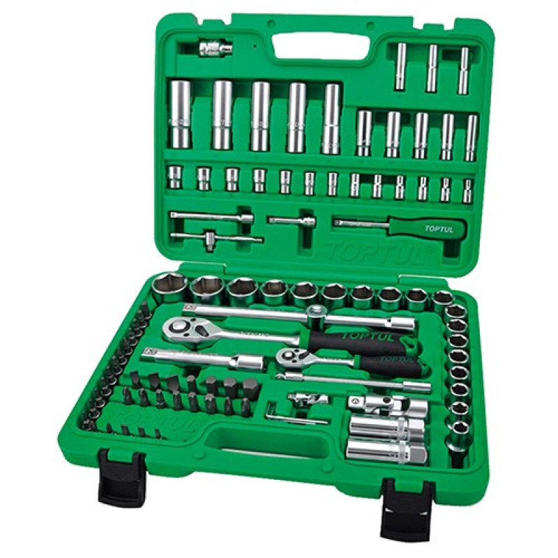 Набор инструментов 1/4" и 1/2" (6гр.) 94ед. GCAI094R TOPTUL
