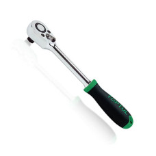 Трещотка 3/8" 72 зубца (резиновая ручка) CJRM1220 TOPTUL