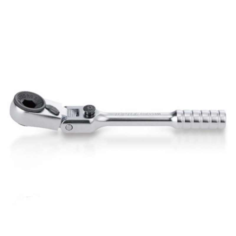 Тріскачка 1/4" міні 60 зубців 110мм з шарніром (використ. з FTDF0810) CHEV0811 TOPTUL