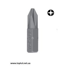 Насадка (біта) 1/4 "25мм PH0 FSBA0800 TOPTUL