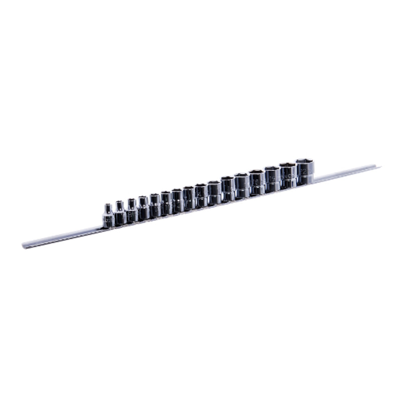 Набор головок 3/8" 16ед. на планке GAAQ1201U TOPTUL