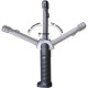 Фонарик светодиодный (LED) аккумуляторный 8+1 (Made in GERMANY) L-0801T SMD-LED