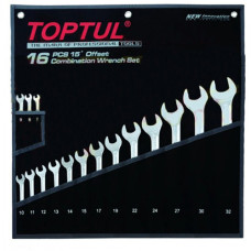 Набір ключів комб. 16од. 7-32мм Hi-Performance GPAX1601 TOPTUL