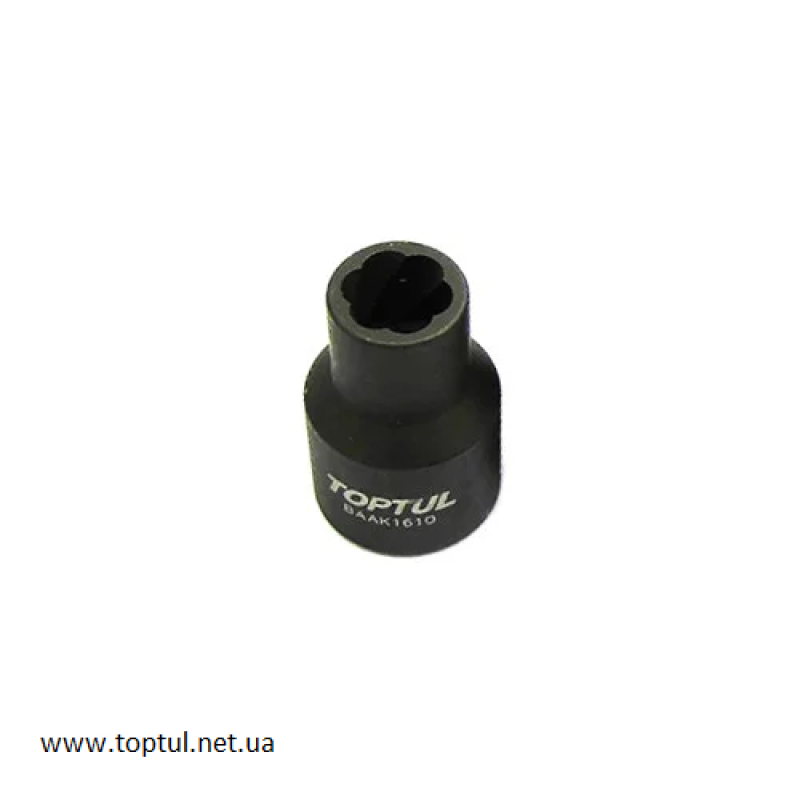 Головка для поврежденных гаек 1/2" 12мм BAAK1612 TOPTUL