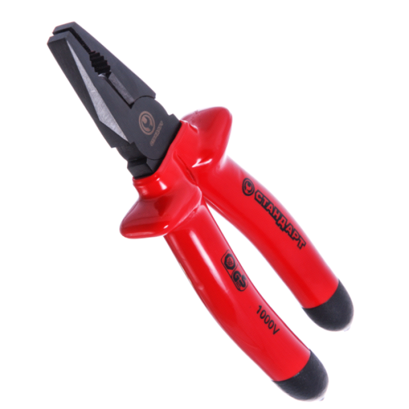 Пассатижи 8" 200мм, VDE изолированные ручки 1000В IPL0108 STANDART