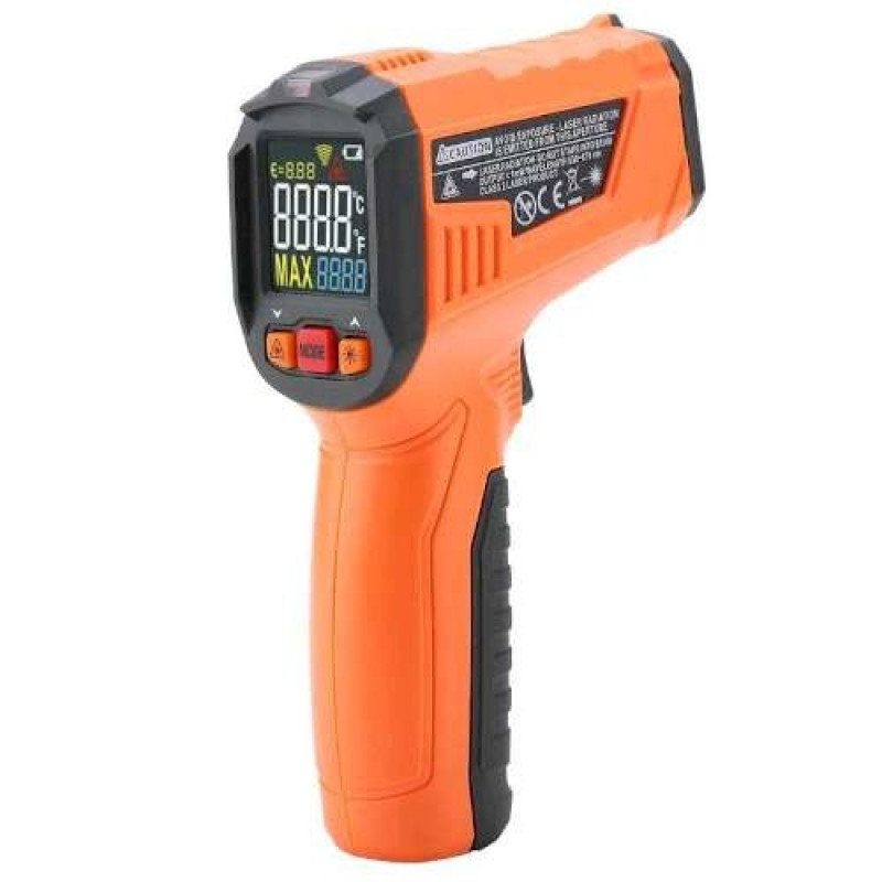 Бесконтактный инфракрасный термометр (пирометр) -50-380°C, 12:1, EMS=0,1-1,0 PROTESTER PM6519A