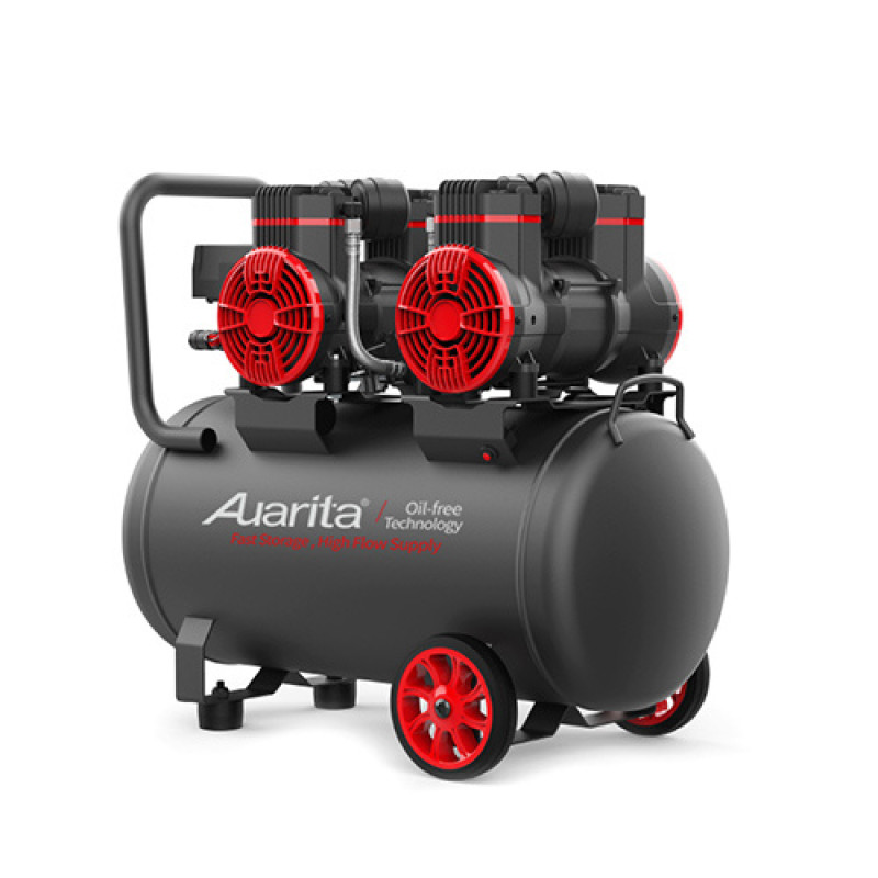 Компрессор безмасляний поршневий 50л 220В AUARITA 2-1450X2F50-220