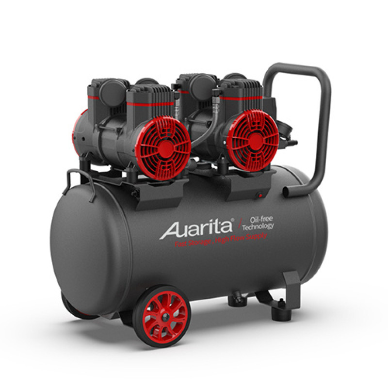 Компрессор безмасляний поршневий 50л 220В AUARITA 2-1450X2F50-220