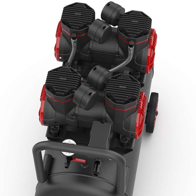 Компрессор безмасляний поршневий 50л 220В AUARITA 2-1450X2F50-220