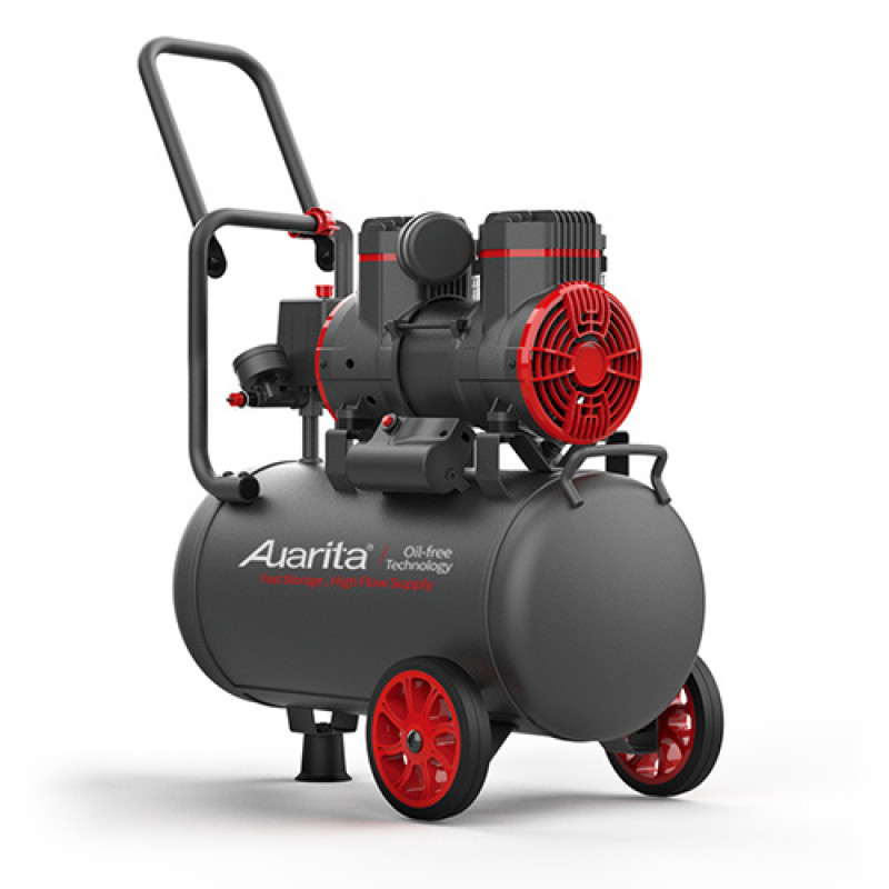 Компрессор безмасляний поршневий 24л 220В AUARITA 2-1450F24-220