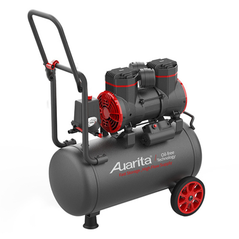 Компрессор безмасляний поршневий 24л 220В AUARITA 2-1450F24-220