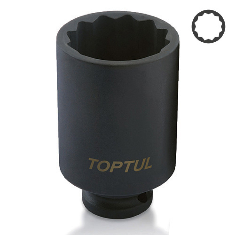 Головка торцева ударна довга 1/2 "32мм 12-гр. KABJ1632 TOPTUL