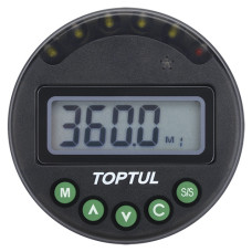 Шкала доворотна електронна з магнітним кріпленням 1 ° ~ 360 ° TOPTUL DTD-360A