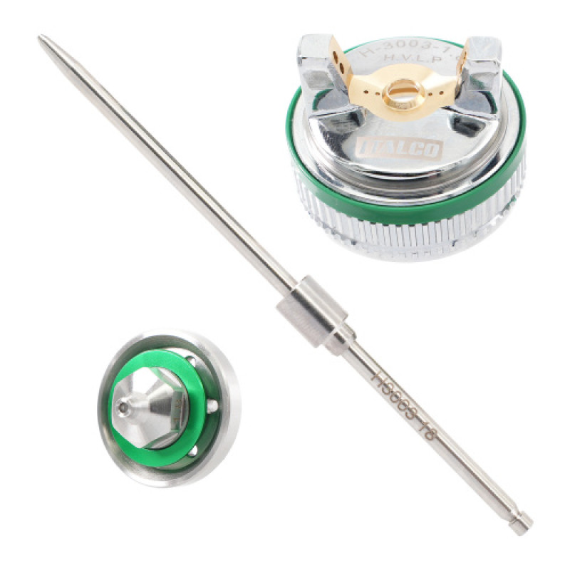 Форсунка для краскопультов H-3003 HVLP, диаметр форсунки-1,8мм (NS-H-3000-1.8) ITALCO NS-H-3003-1.8