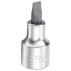 Головка із шліцевою насадкою 1,2x8mm 48mm 3/8" BCCA1208 TOPTUL