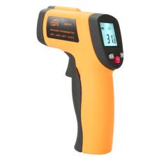Бесконтактный инфракрасный термометр (пирометр)  -50-550°C, 12:1, EMS=0,95  BENETECH GM550