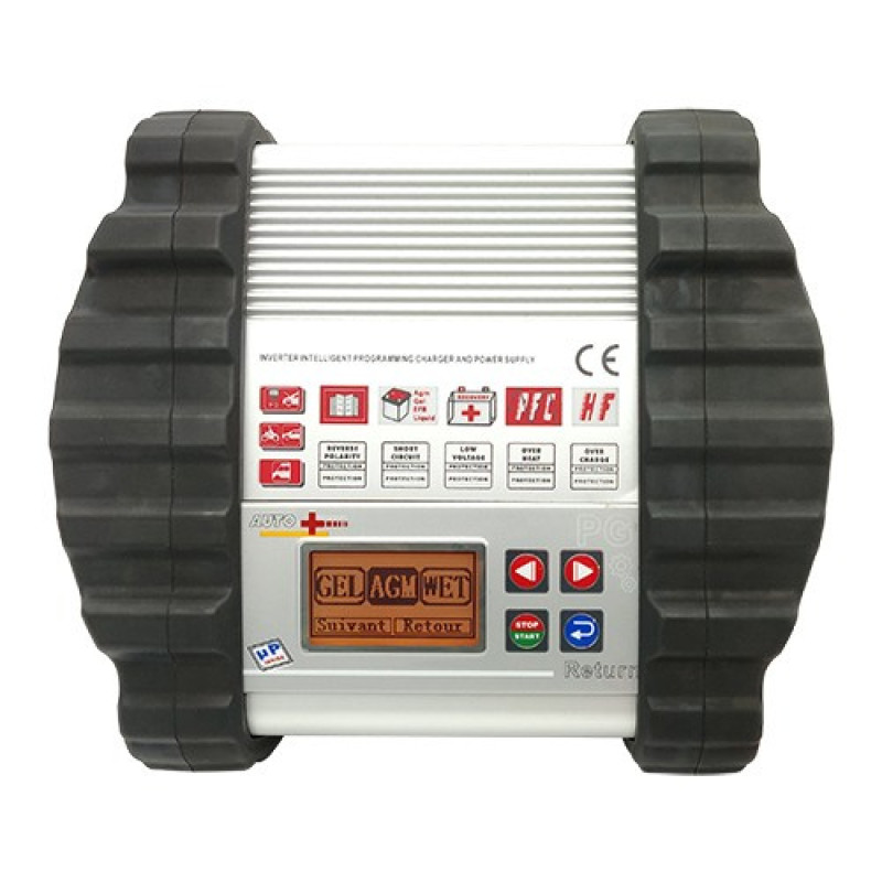 Инверторное зарядное устройство 12V, макс. ток 35A, 220V (передвижное) PROTESTER  IPS-3502