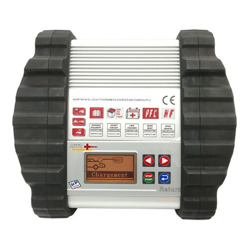 Инверторное зарядное устройство 12V, макс. ток 35A, 220V (передвижное) PROTESTER  IPS-3502