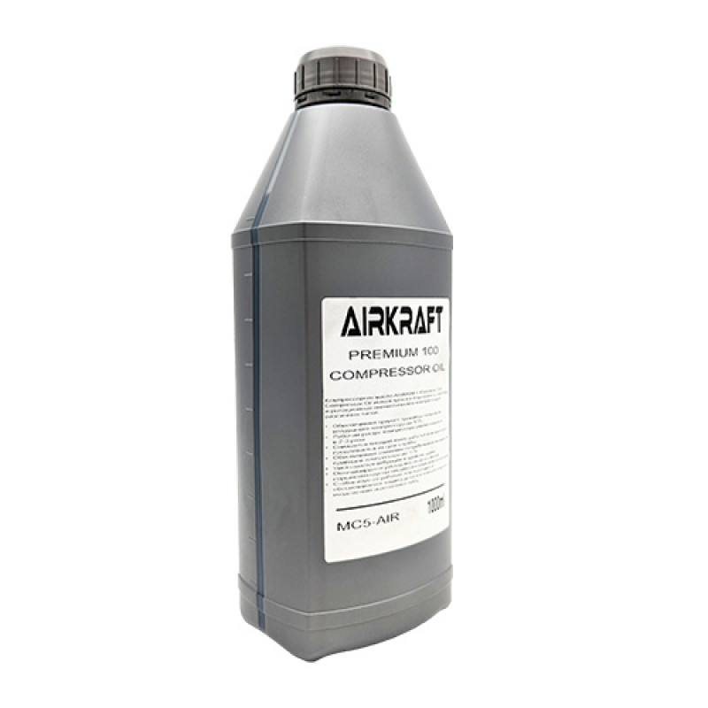 Компрессорное масло 1л AIRKRAFT Premium 100 Compressor Oil   MC5-AIR-1L