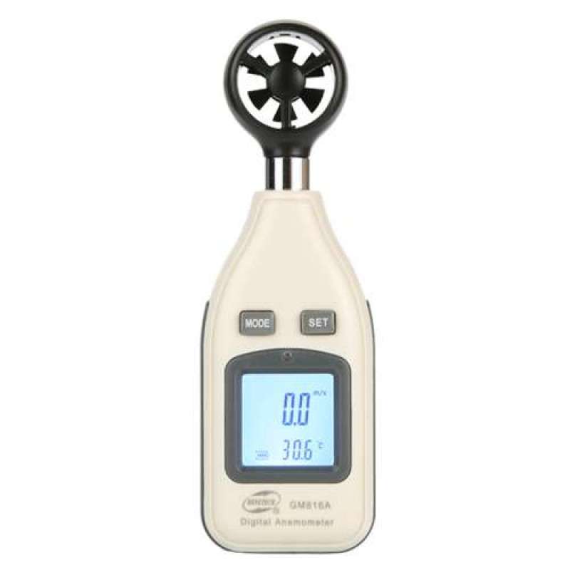 Анемометр 0,1-30м/с, -10-45°C  BENETECH GM816A