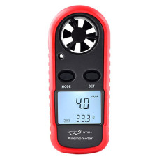 Анемометр 0,1-30м/с, -10-45°C WINTACT WT816
