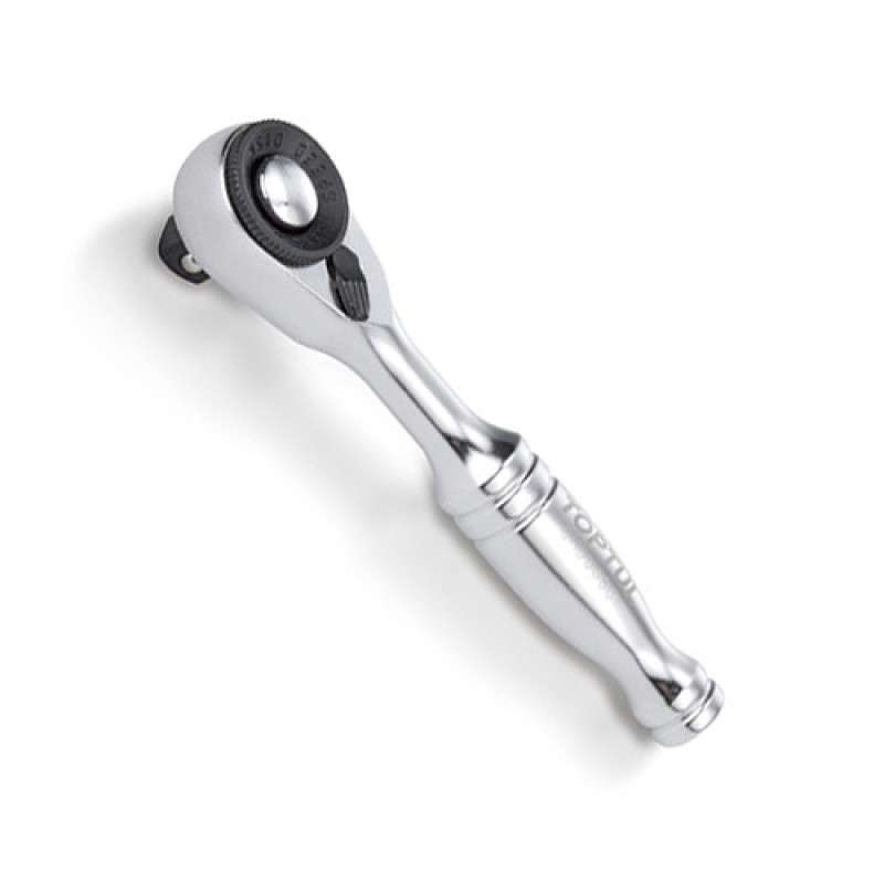 Трещотка 1/4" мини 60 зубцов 86.5мм (быстрый диск) CHDU0801 TOPTUL