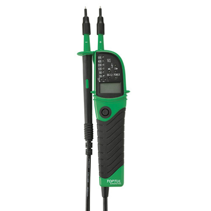 Тестер напруги мультифункціональний із цифровим дисплеєм 12~690V AC/DC TOPTUL EAAA0169