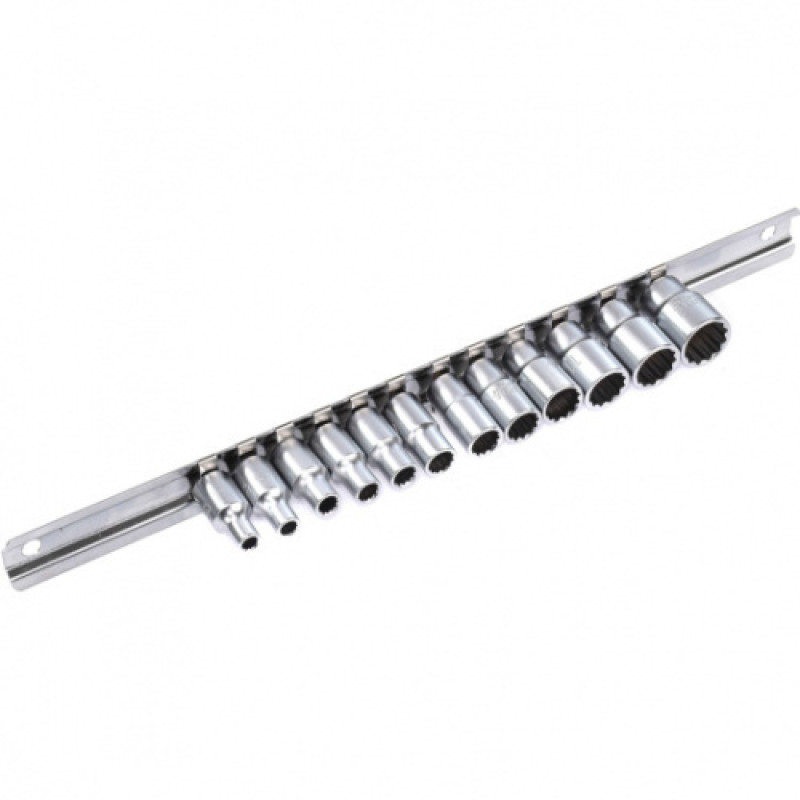 Набор головок 1/4" 12ед. на планке GAAQ0801U TOPTUL
