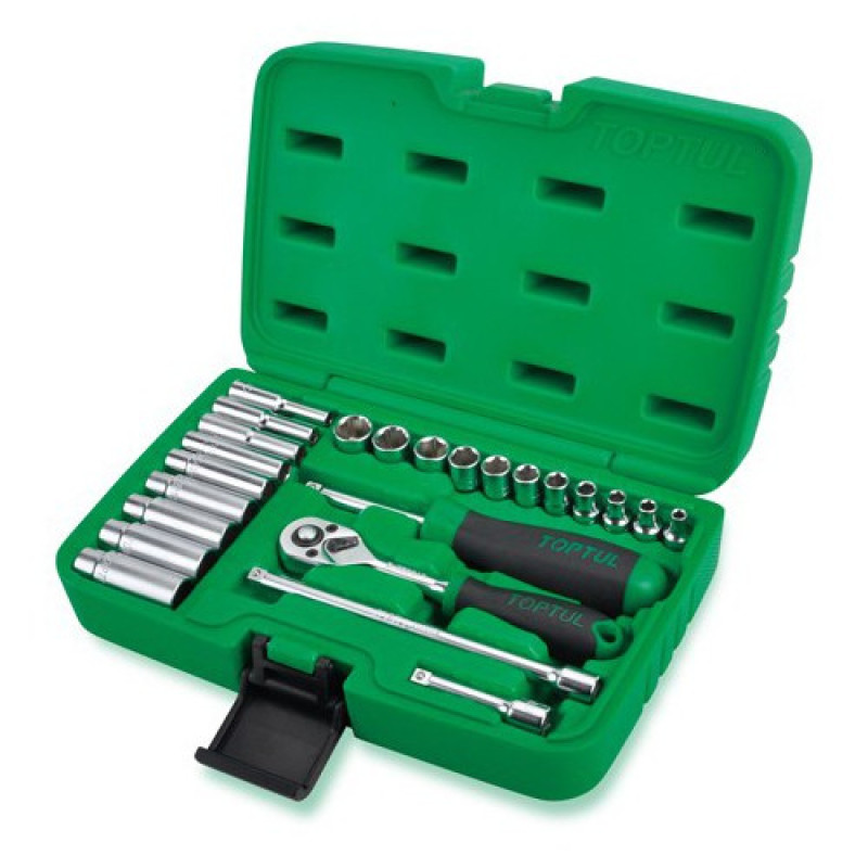 Набор инструмента 1/4" 24ед. GCAI2403 TOPTUL