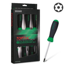 Набір викруток TORX з отвором T10-T40 6од.  TOPTUL GAAE0610