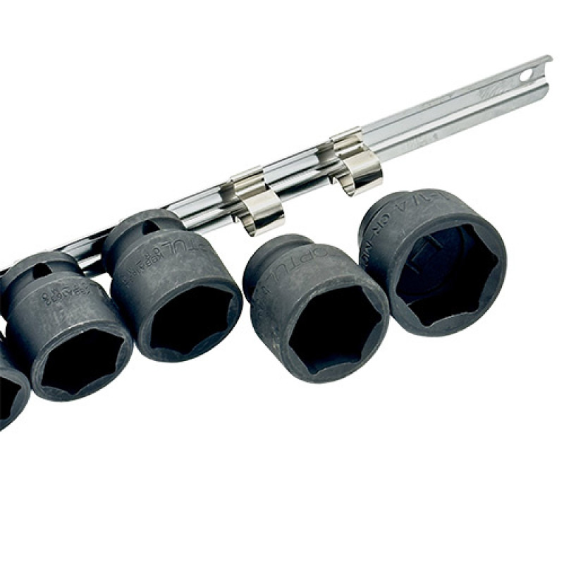 Набор головок ударных дюймовых 1/2" 3/8...1-1/4 14ед. (на планке) GBAQ1401D TOPTUL