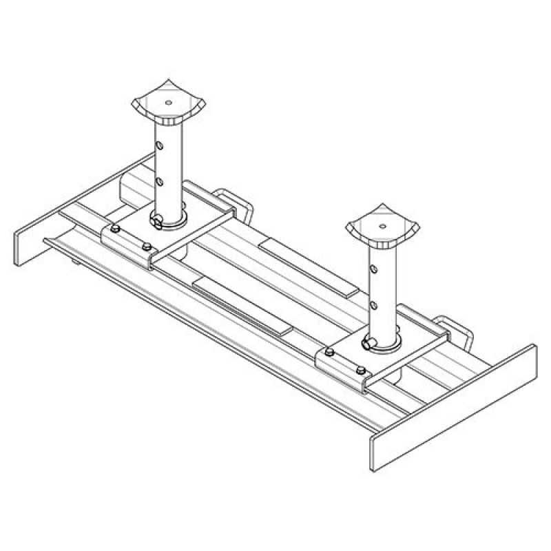 Опорний міст (балка) 20 т. HEAVY DUTY (ХЗСО) SBHD0020