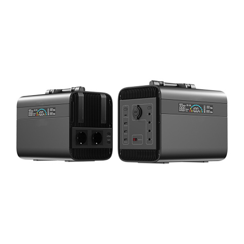 Портативная зарядная станция 1000W/2000W(Max) LiFePO4, 220V, 896Wh, 22.4V/40Ah (280 000mAh/3.7V)  PROTESTER PRO-PS1000D
