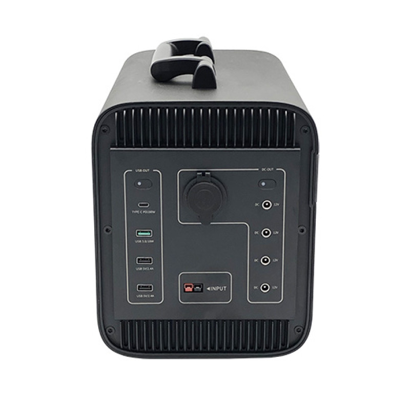 Портативная зарядная станция 1000W/2000W(Max) LiFePO4, 220V, 896Wh, 22.4V/40Ah (280 000mAh/3.7V)  PROTESTER PRO-PS1000D