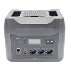 Портативна зарядна станція 1800W/2200W(Max), 220V, 1408Wh, 25.6V/55Ah (380 540mAh/3.7V) +12V Jump starter (Бустер для авто) PROTESTER PRO-PS1500H
