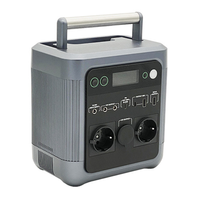 Портативная зарядная станция 600W/1000W(Max), 220V, 518Wh, 25.9V/20Ah (140 000mAh/3.7V)  PROTESTER PRO-PS600H