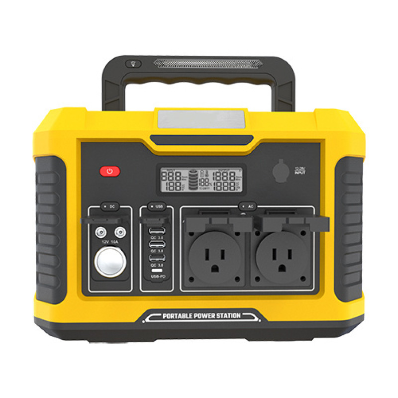 Портативна зарядна станція 600W/1200W(Max), 220V, 634Wh, 22.2V/28.6Ah (171 600mAh/3.7V) PROTESTER PRO-PS650B