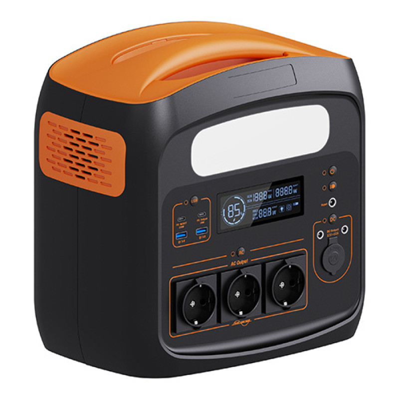 Портативная зарядная станция 700W/1200W(Max) LiFePO4, 220V, 576Wh 19.2V/30Ah (180000mAh/3.7V) PD100W  PROTESTER PRO-PS700N