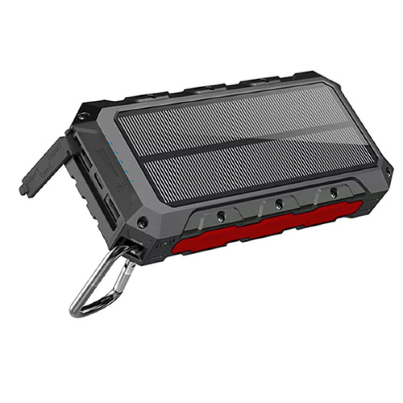 Повербанк 30000 mAh з сонячною панеллю QC3.0 PROTESTER PRO-S30