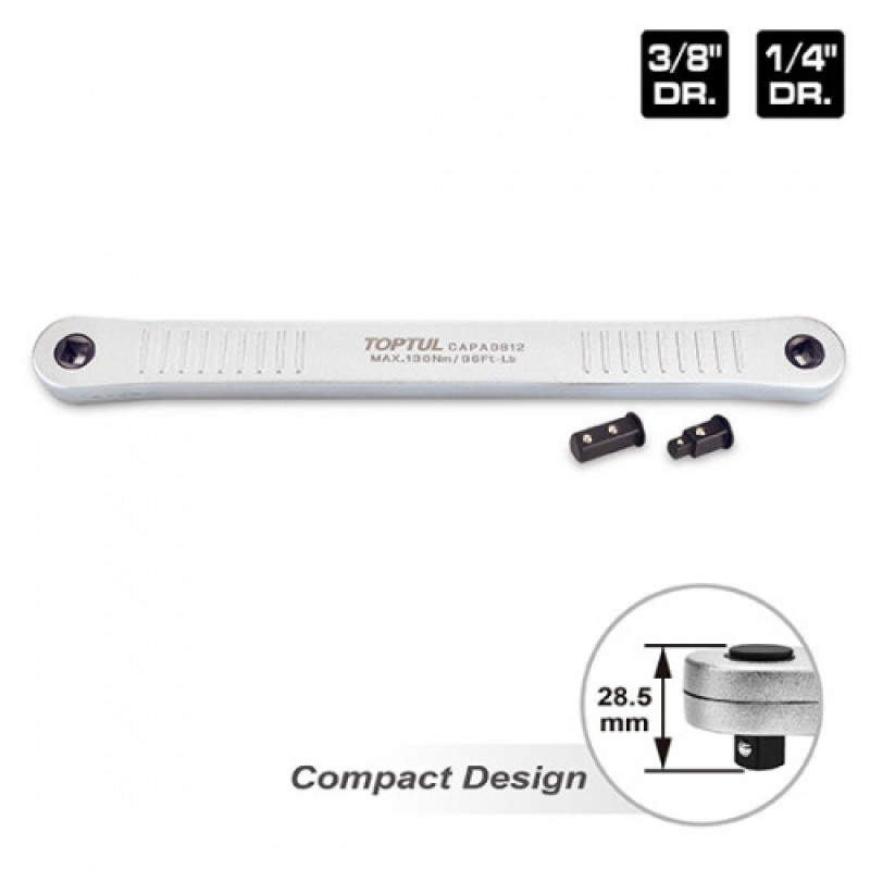 Подовжувач спеціальний 3/8"x1/4", 3/8x3/8 з адаптерами CAPA0812 TOPTUL