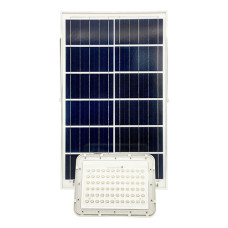 Прожектор світлодіодний 200W акумуляторний (LiFePO4, 30000mAh) із сонячною панеллю (6V 40W) PROTESTER SLFL2001