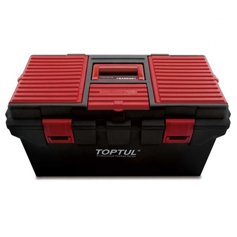 Ящик для інструментів 4 секції (пластик) 556(L)x278(W)x270(H)mm TOPTUL TBAE0401