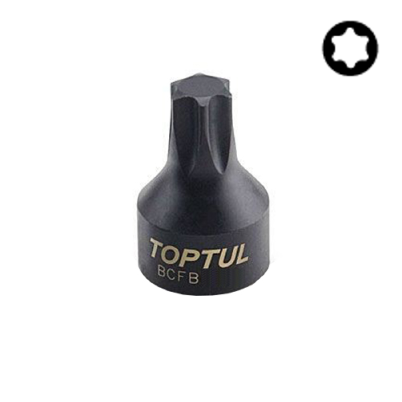 Головка TORX T30 1/4 "(цільна) BCFB0830 TOPTUL