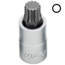 Головка з насадкою SPLINE M16 L55мм 1/2 " BCHA1616 TOPTUL