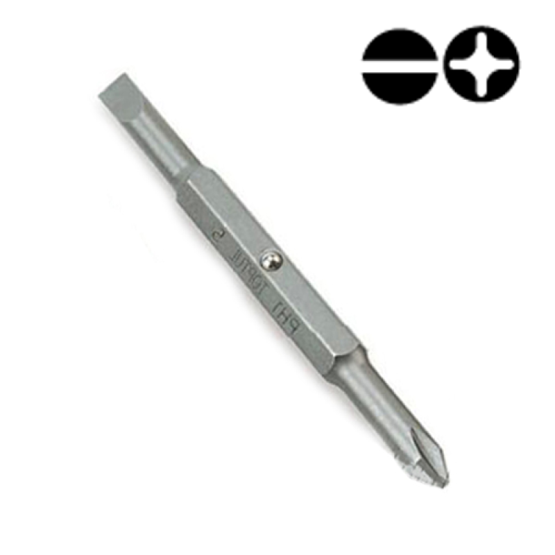 Насадка 1/4" PH2хSL6 L75мм FKAA0206 TOPTUL