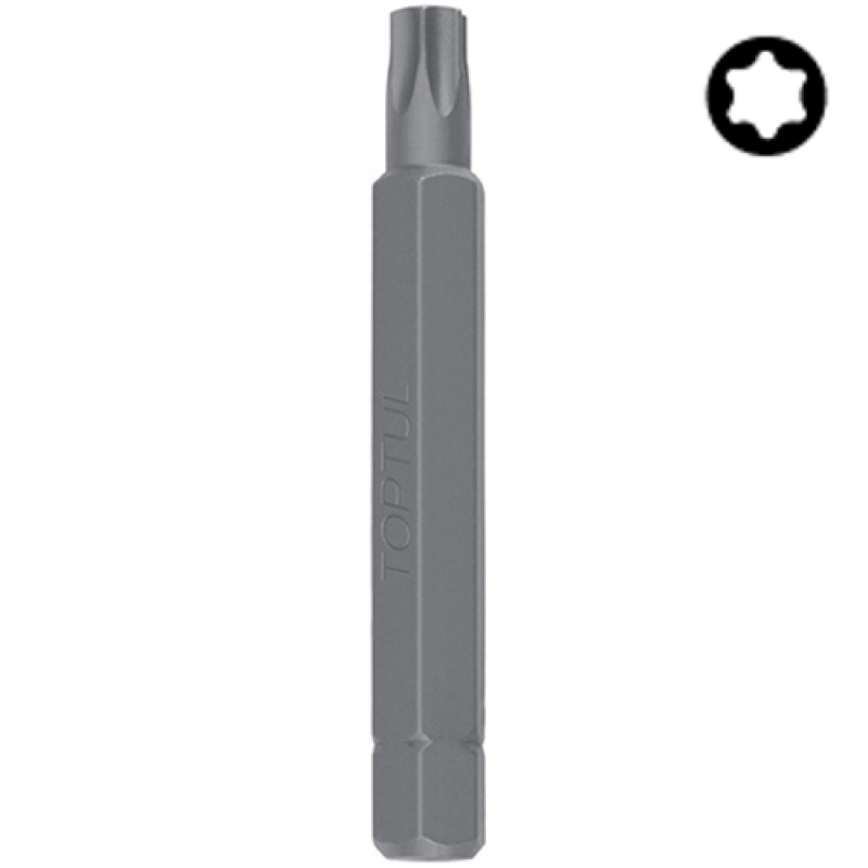 Насадка 10мм L-75мм TORX T25 TOPTUL FSEB1225