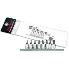 Набір біт п'ятигранних 1/4 "TORX T8-T40 з отв. GAAG0805 TOPTUL