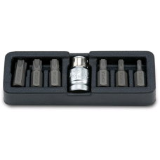 Набір біт 10мм TORX T25-T55 7од.  TOPTUL GAAT0705