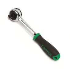 Трещотка 3/8" фрикционная 200мм (безредукторная) CJBT1220 TOPTUL